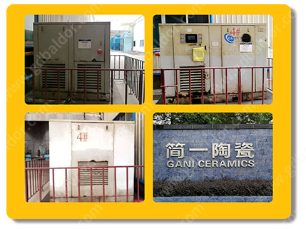 簡一陶瓷用葆德空壓機節能24%