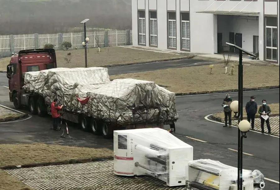 葆德為防疫物資生產(chǎn)企業(yè)免費(fèi)提供空壓機(jī)使用,共抗疫情