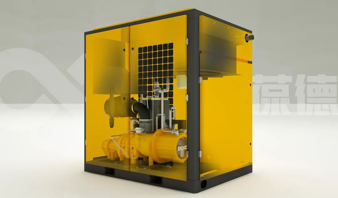 葆德空壓機新品來襲!一鍵三連,串聯兩級壓縮系列隆重登場!